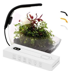 AquaLighter NanoSoft LED Flexible Aquarium Lamp, White NEW